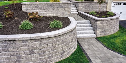Retaining Wall, Landscaping Wall, Stone Wall Builder